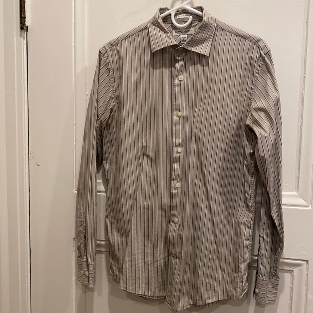 Banana Republic Fitted Long Sleeve Button Down